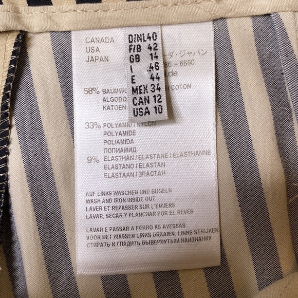 Laurèl Stripped Trouser Pants - Picture 5 of 11